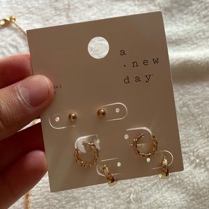 Gold Earrings